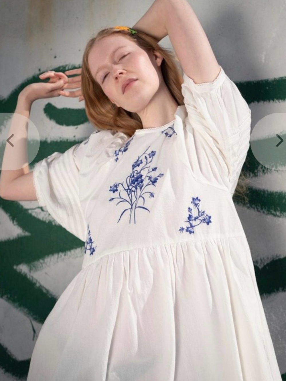 Meadows Azalea Dress in Bluebell Size S MSRP $198 - Picture 4 of 7